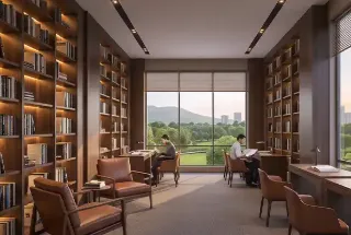 Library at Wadhwa Solis