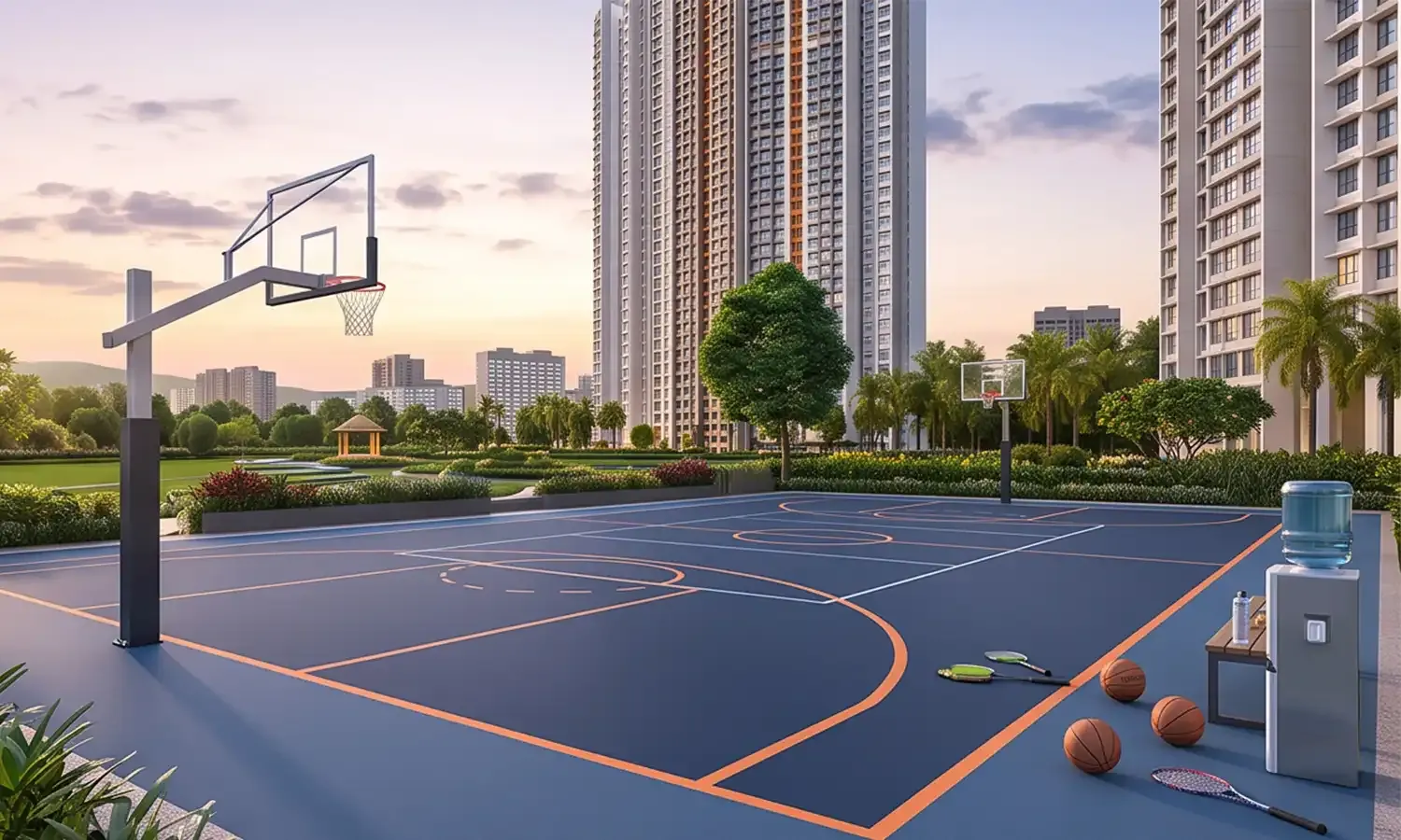 Multipurpose Sports Court Amenity